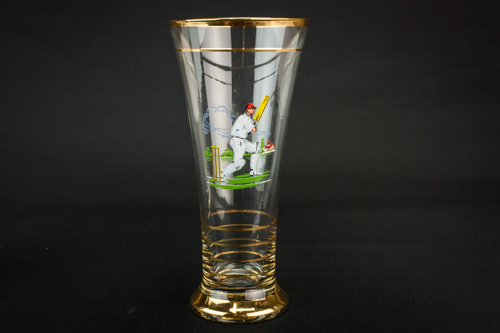 2 sporting beer glasses