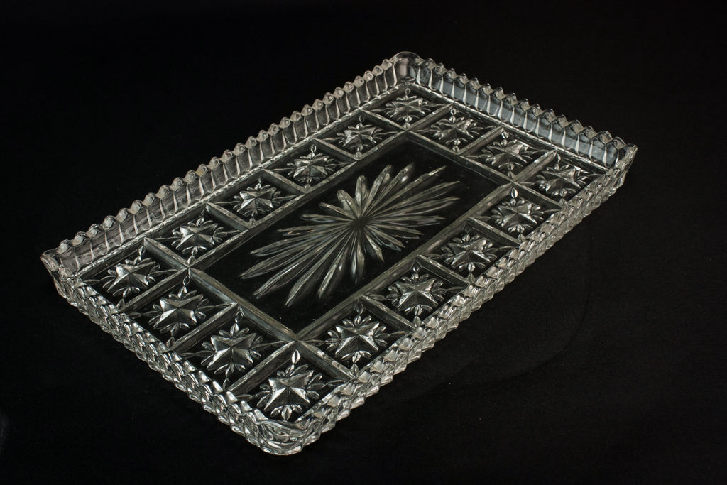 Art Deco dressing table tray