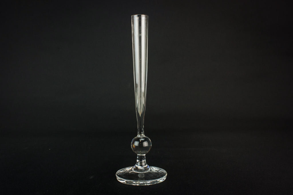 Glass bud vase