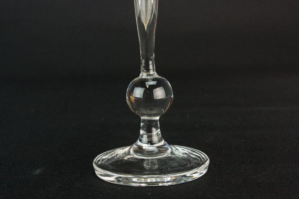 Glass bud vase