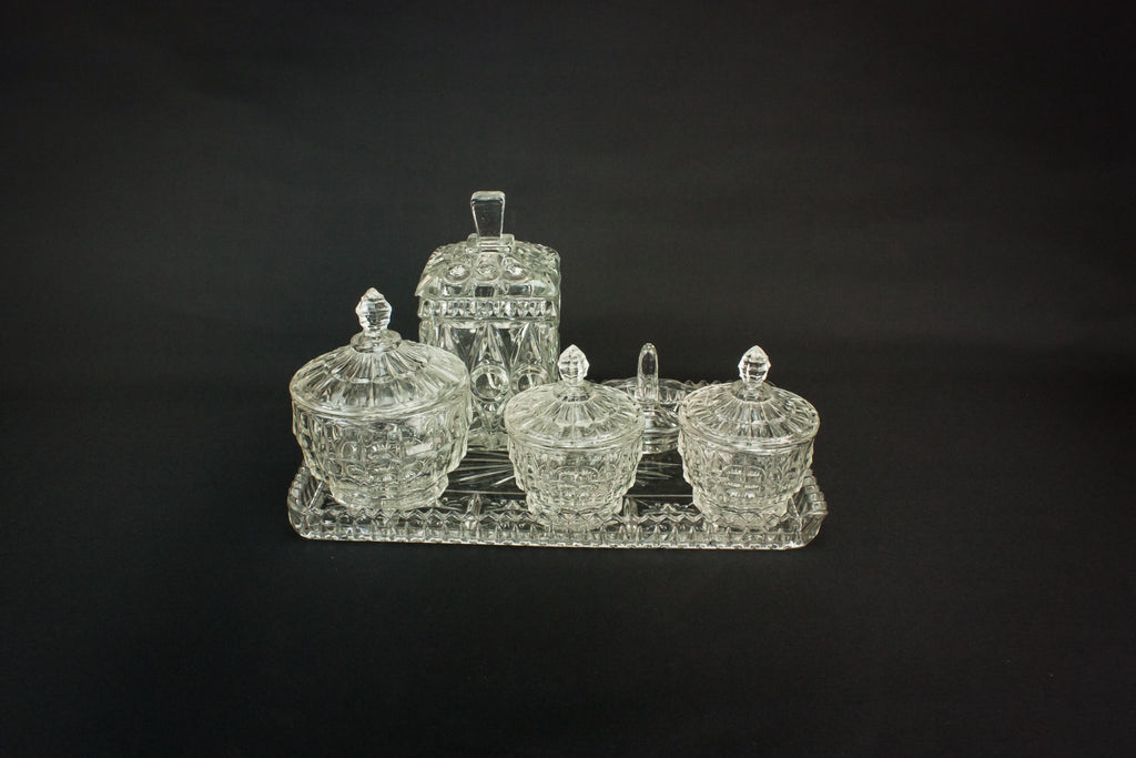 Art Deco dressing table tray