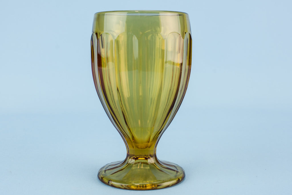 Glass Art Deco vase