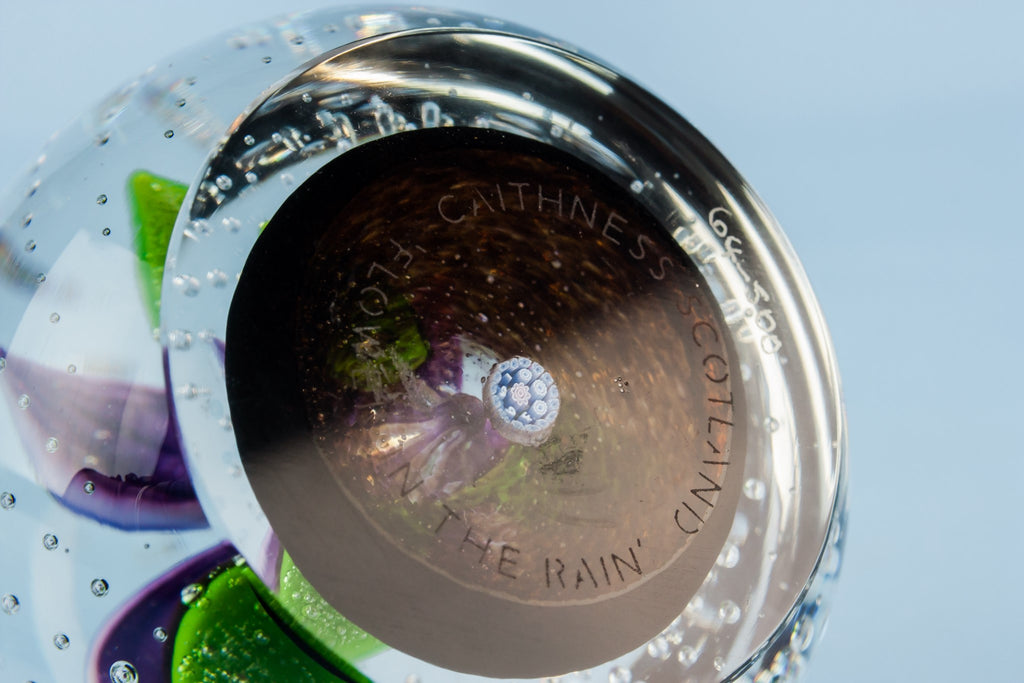 Caithness glass paperweight