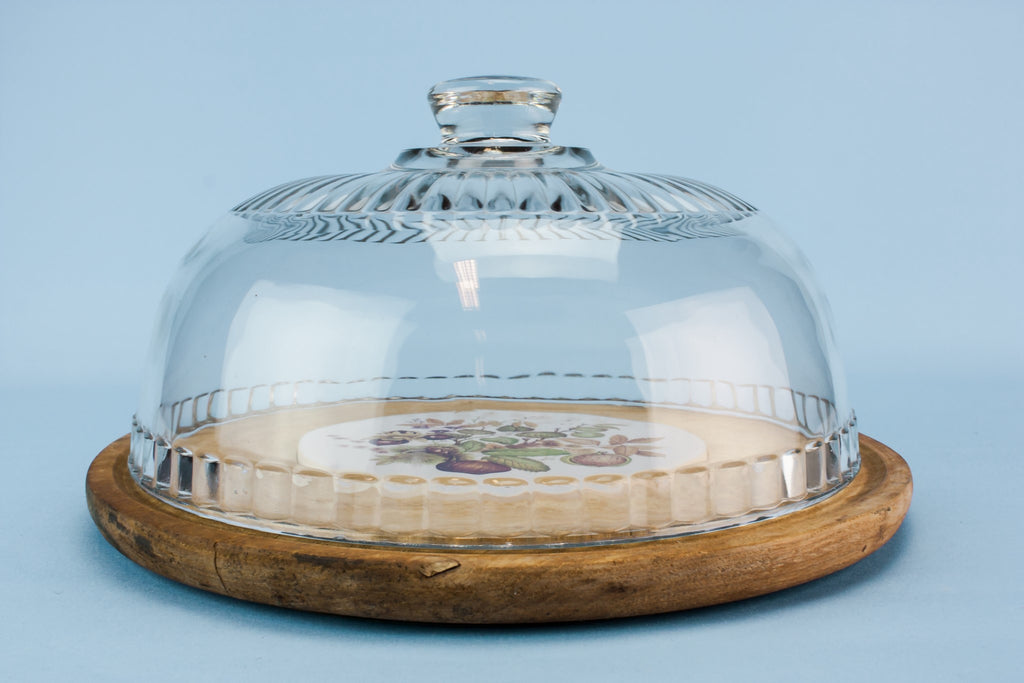 Large cheese platter dome