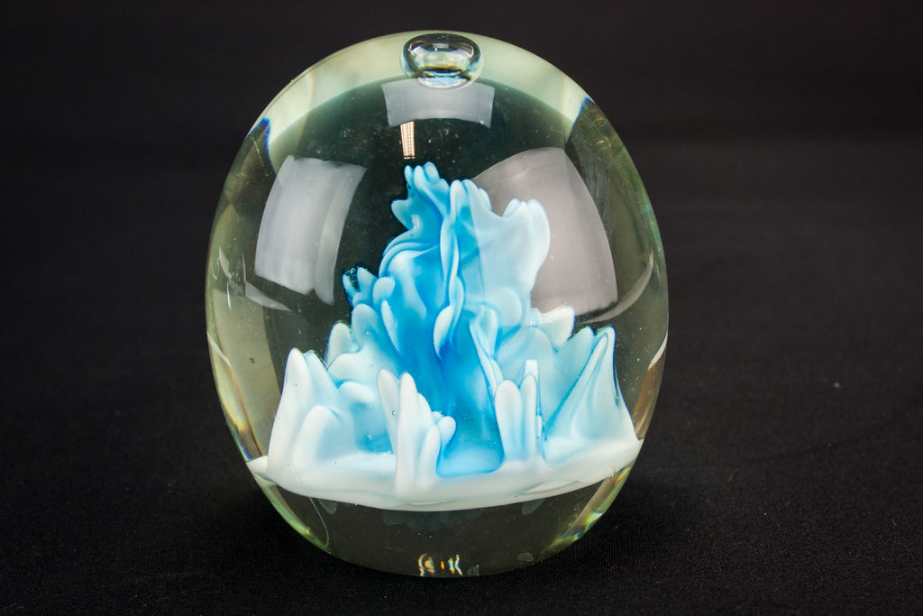 2 Murano glass paperweights