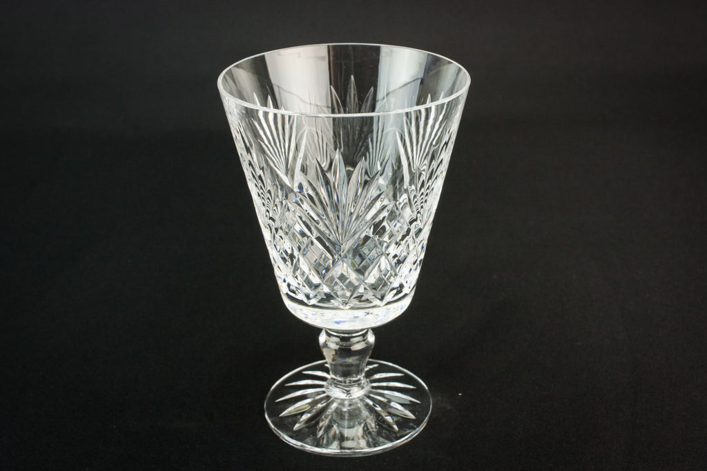 2 Webb Corbett wine glasses