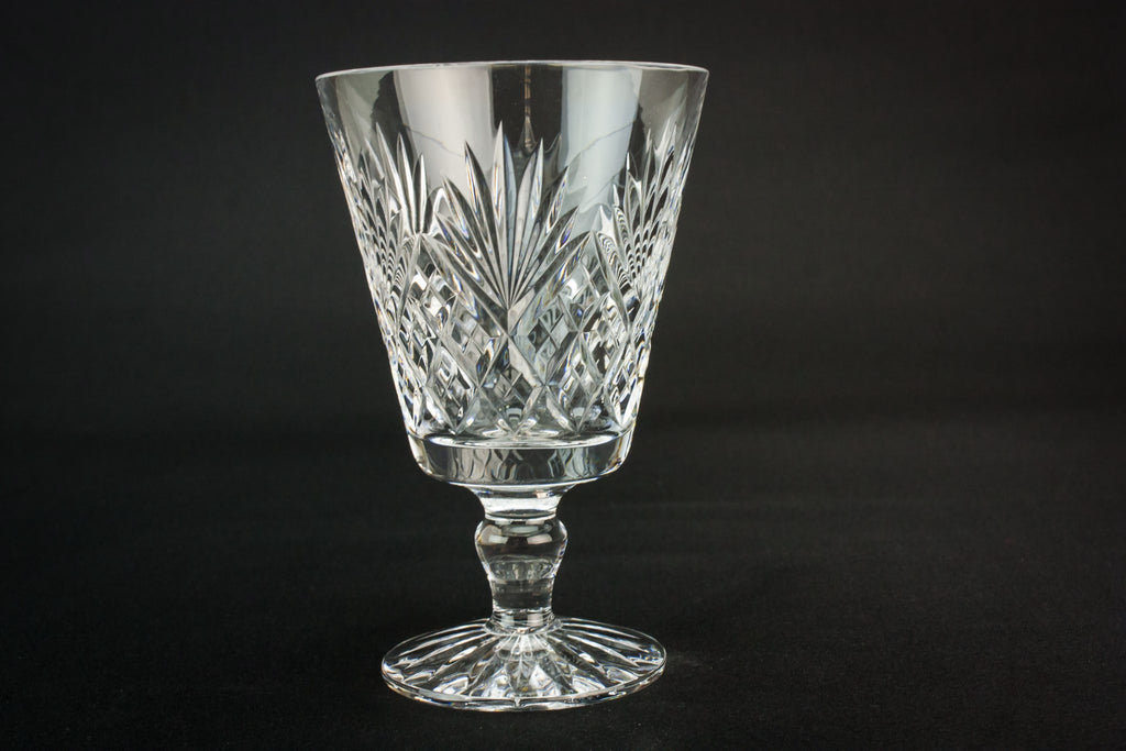2 Webb Corbett wine glasses
