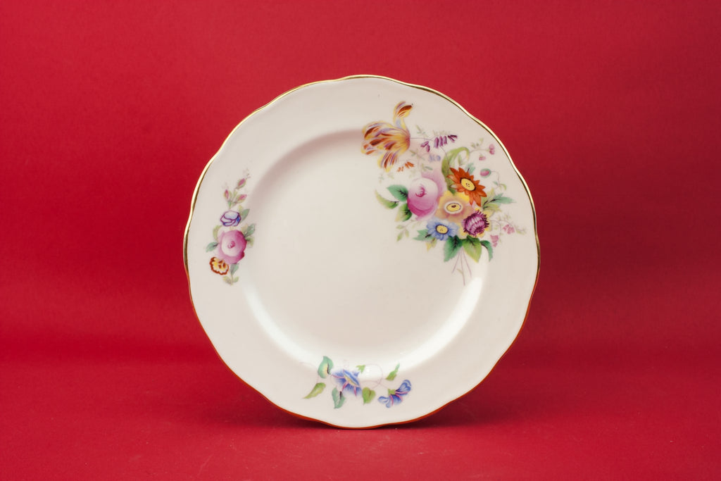 3 floral small plates