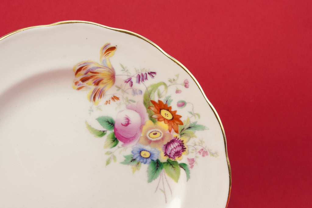 3 floral small plates