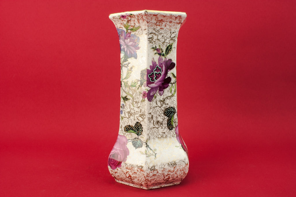 Medium hexagonal vase
