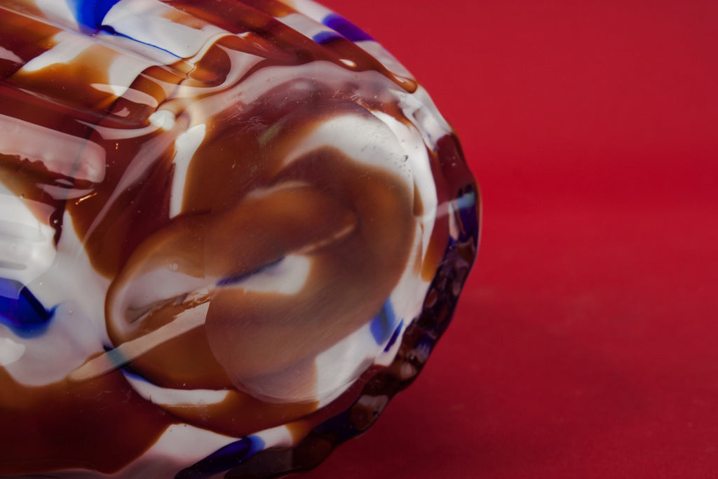 Modernist glass vase