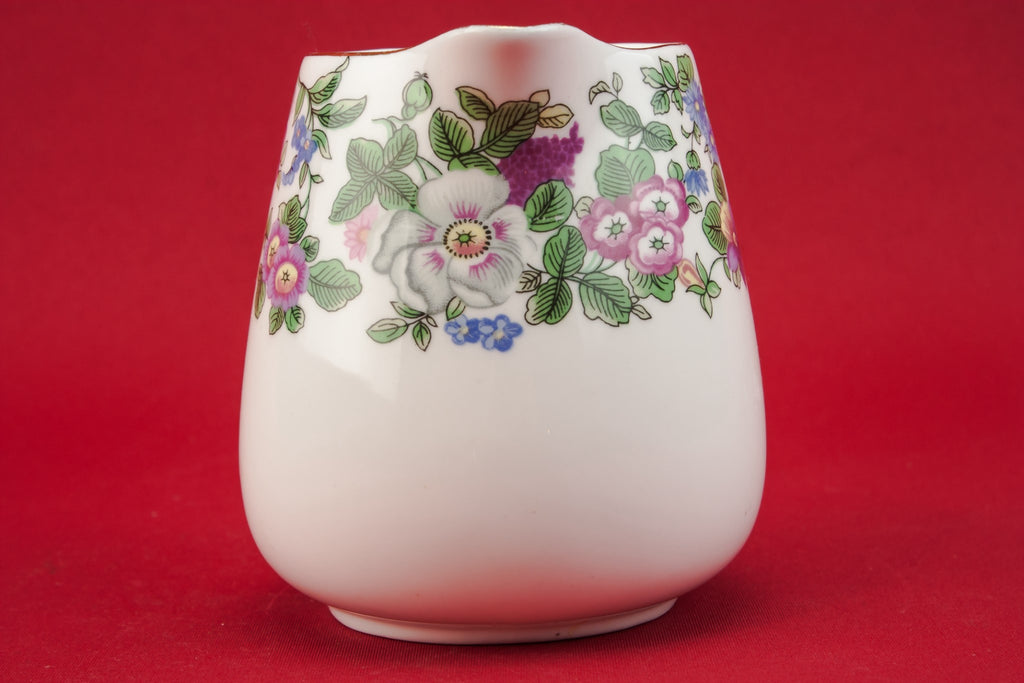 Green pottery creamer