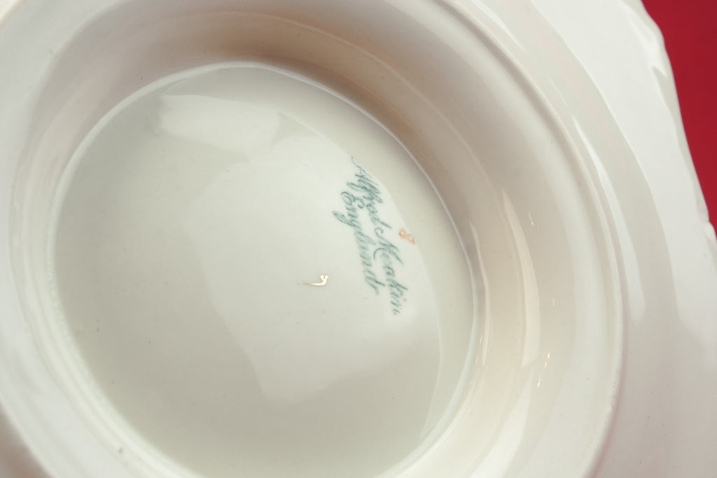 Art Deco pottery gravy boat