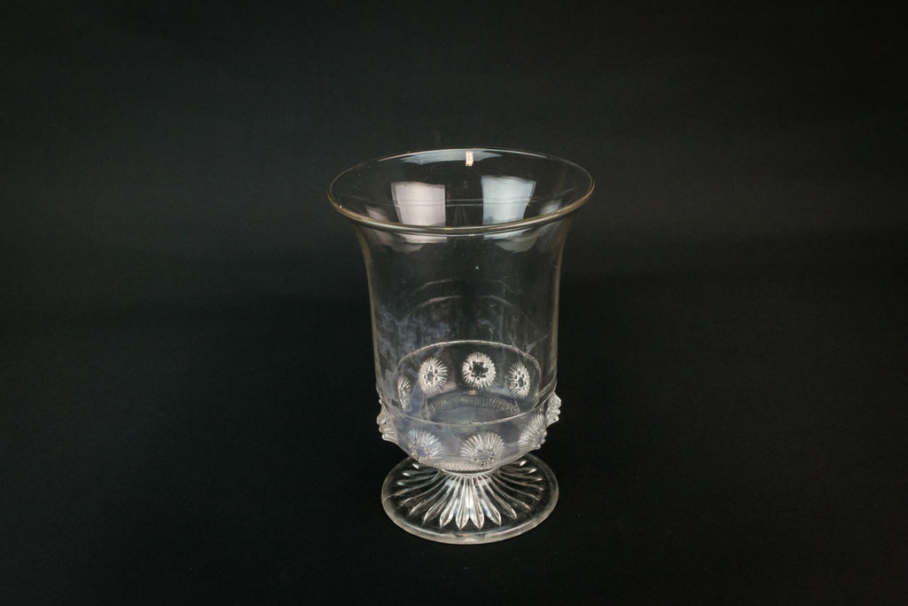 Glass Art Deco vase