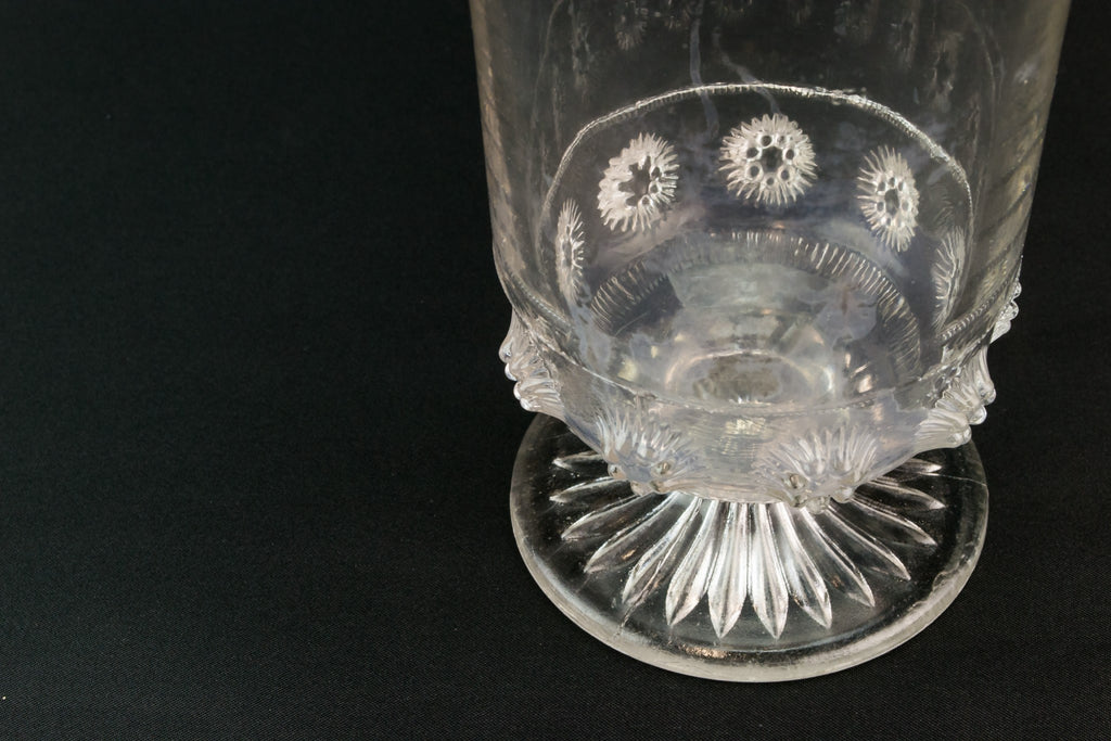 Glass Art Deco vase