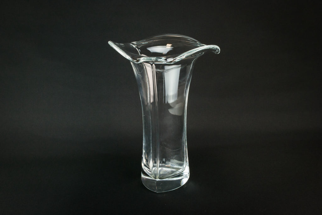 Glass Modernist vase