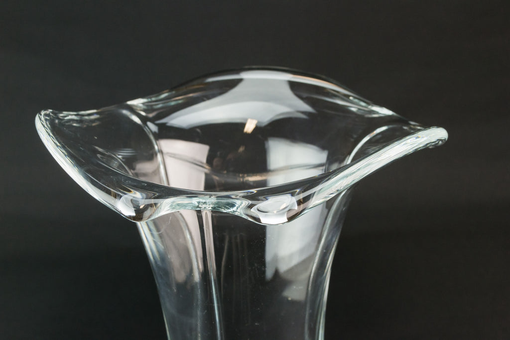 Glass Modernist vase
