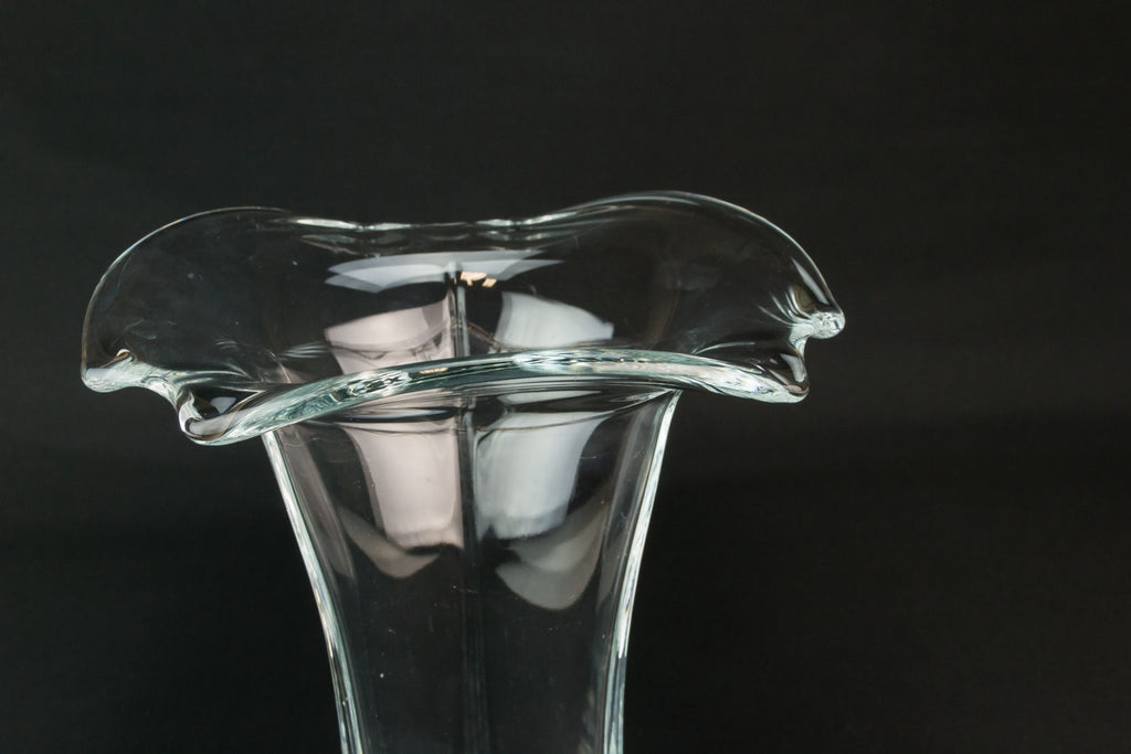 Glass Modernist vase