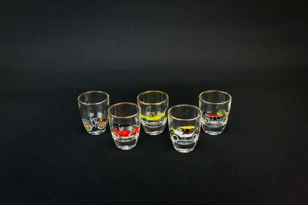 5 shot glasses
