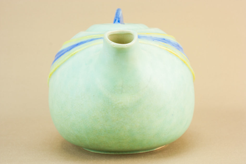 Art Deco pottery teapot