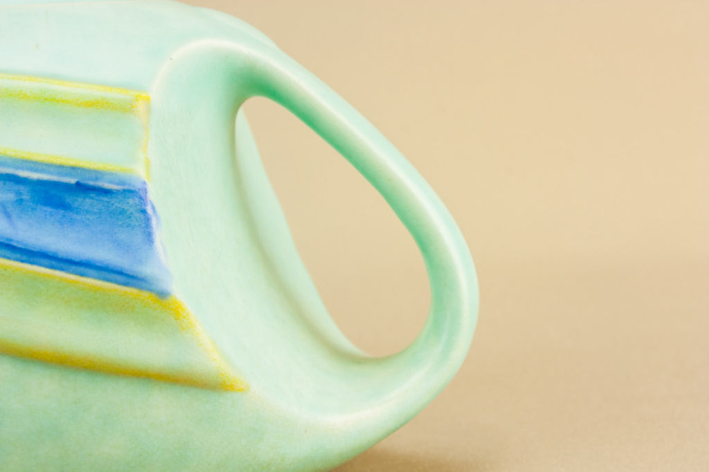 Art Deco pottery teapot