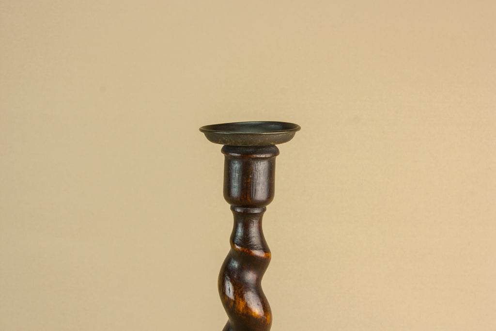 Barley twist candlesticks