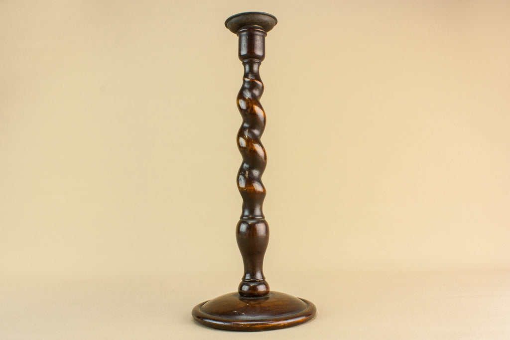 Barley twist candlesticks