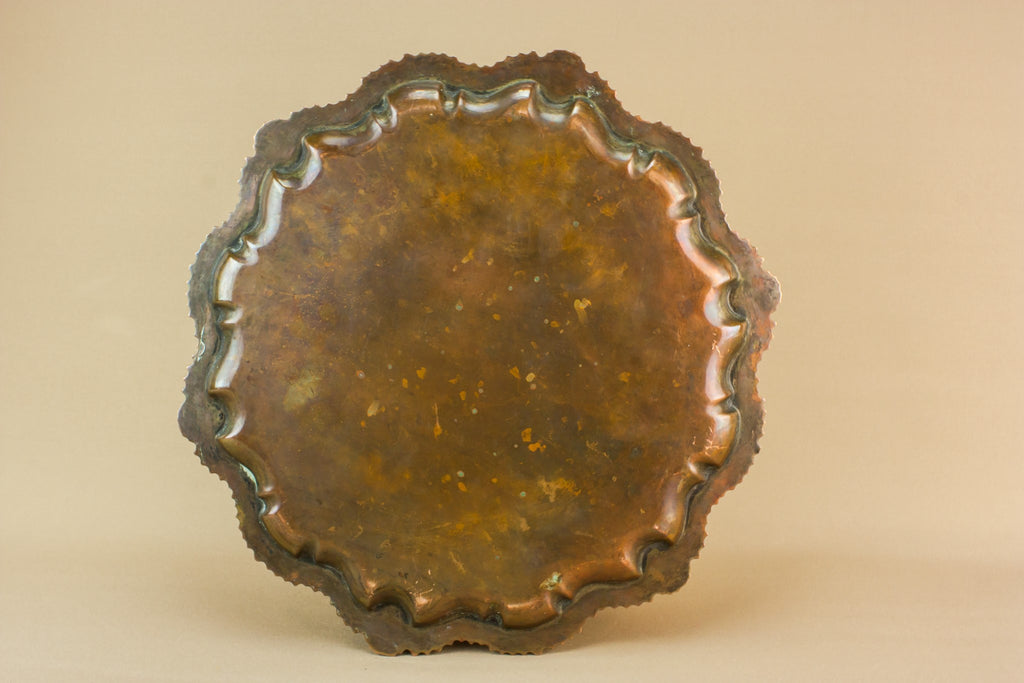 Edwardian copper tray