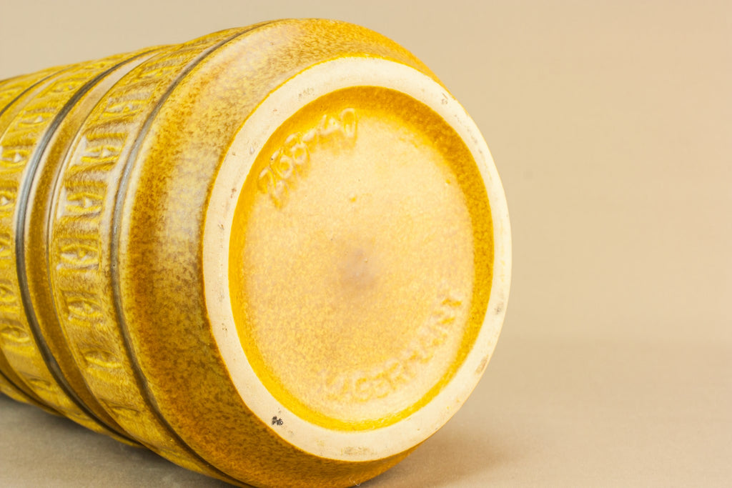 Tall cylinder lava vase