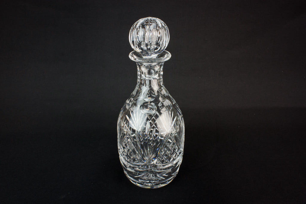 Tutbury cut glass decanter