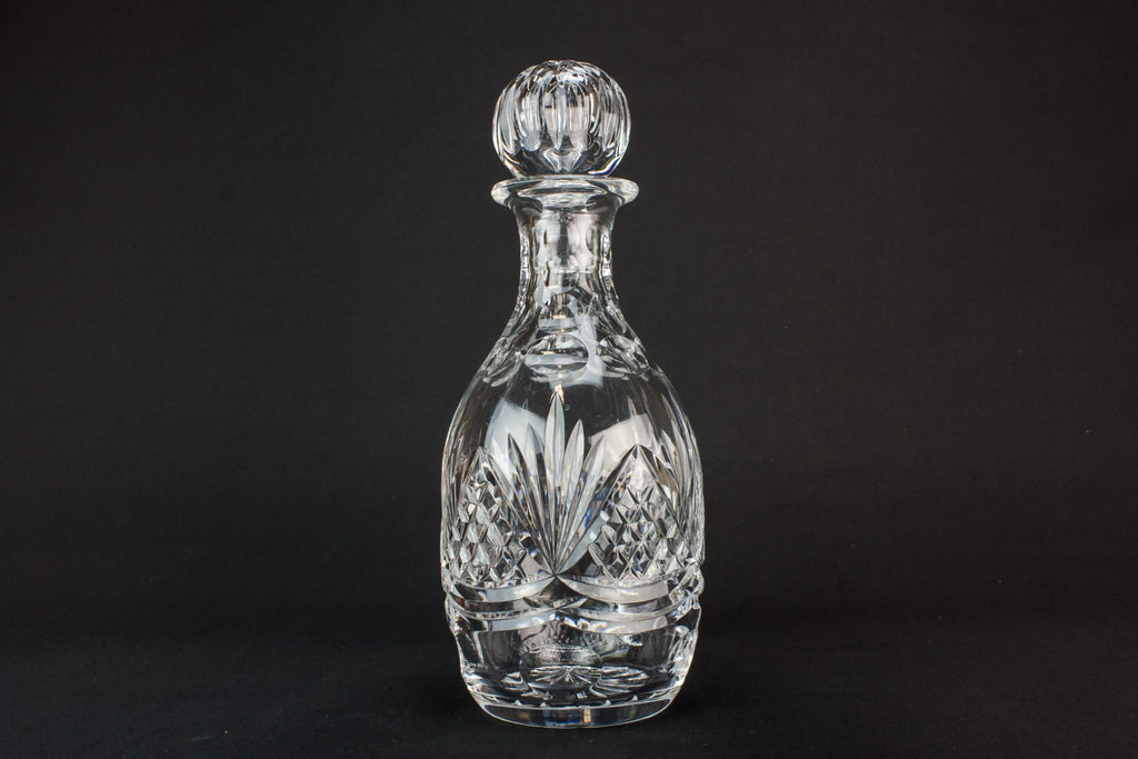 Tutbury cut glass decanter