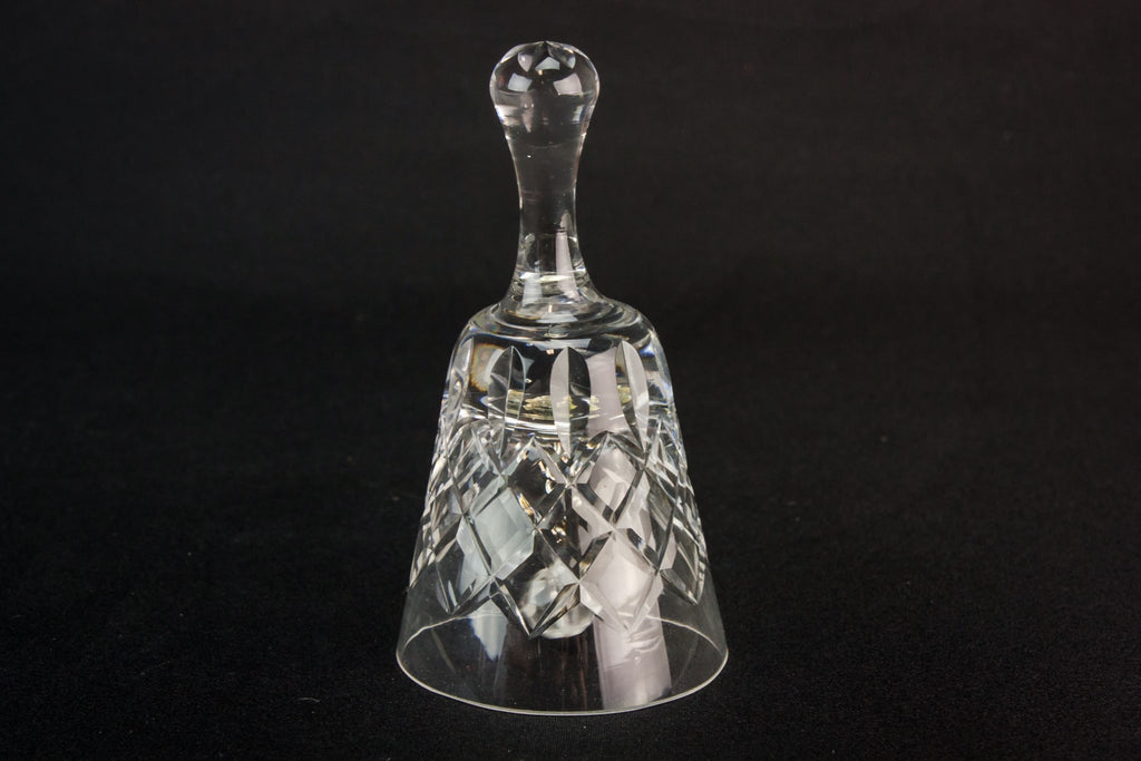 Cut glass bell