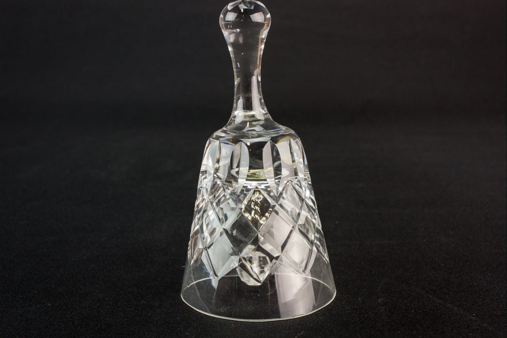 Cut glass bell