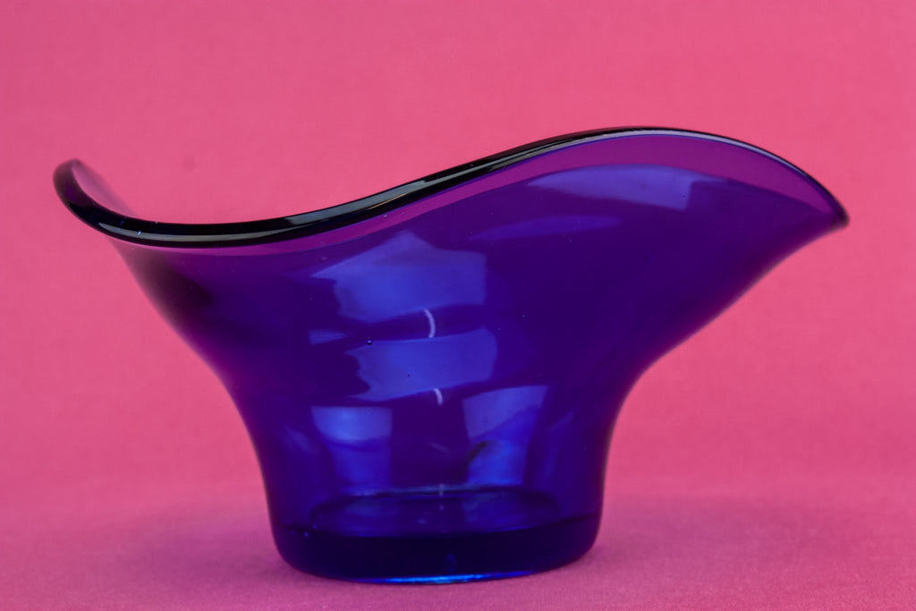 Modernist glass bowl
