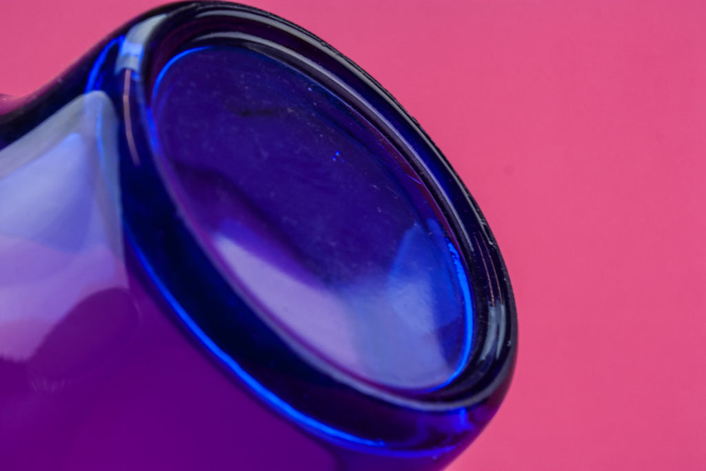 Modernist glass bowl