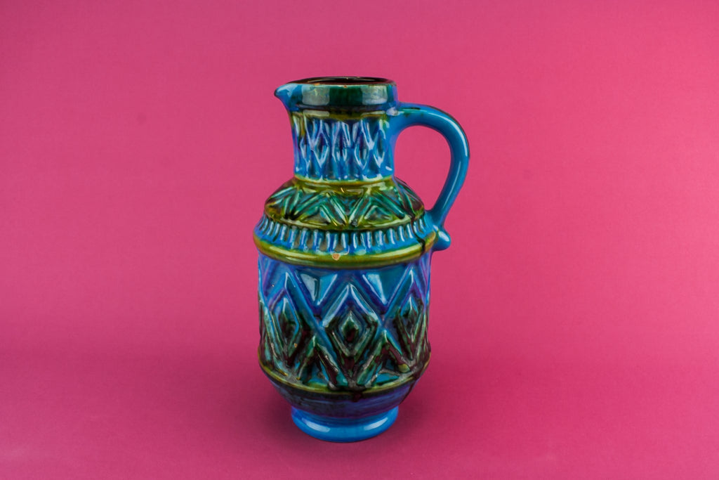 Lava glazed water jug