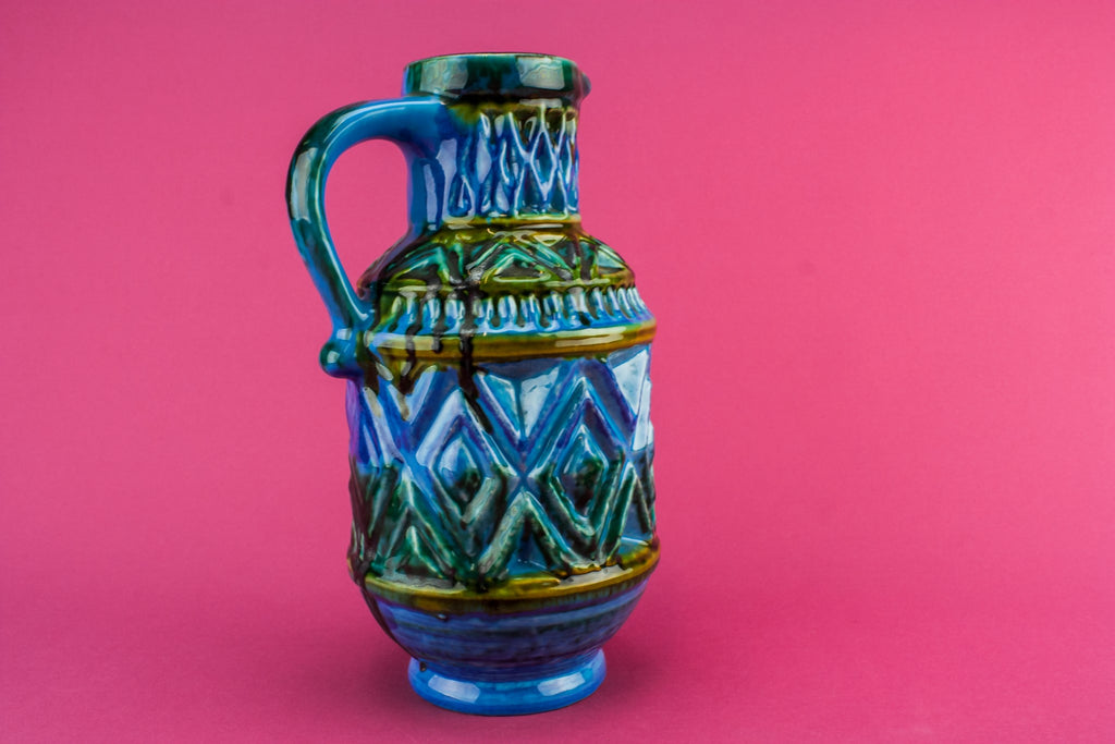 Lava glazed water jug
