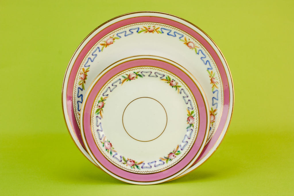 Bone china tea set for six