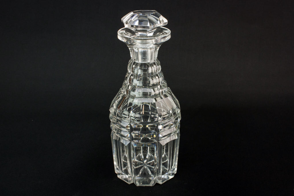 Arts & Crafts glass decanter