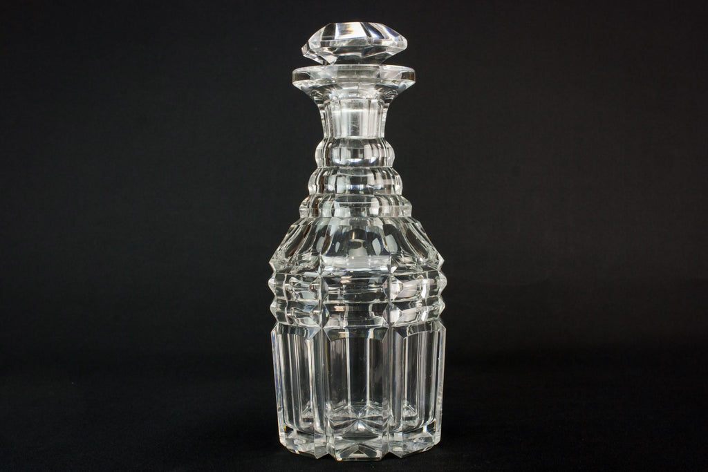 Arts & Crafts glass decanter