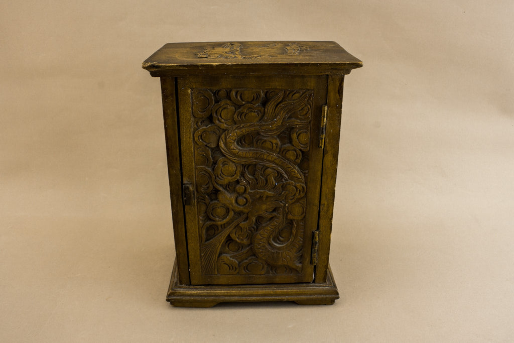 Wooden dragon cabinet