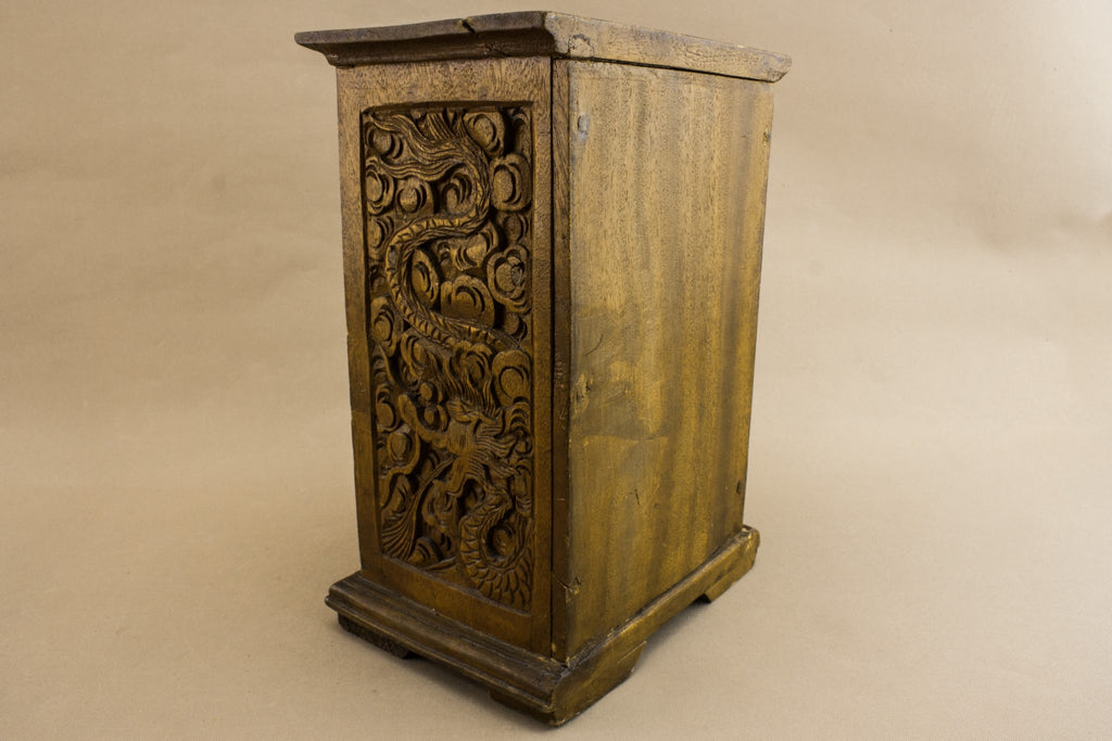 Wooden dragon cabinet