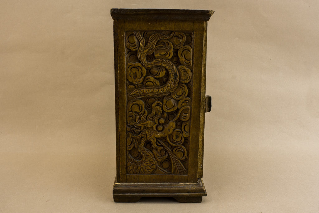 Wooden dragon cabinet