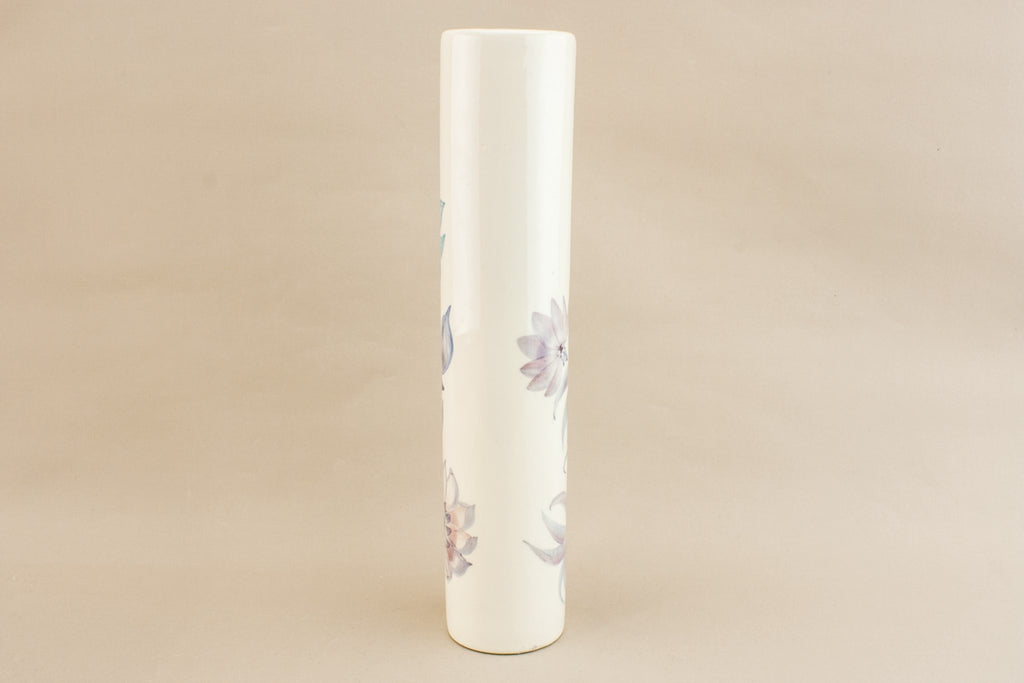 Tall thin pottery vase