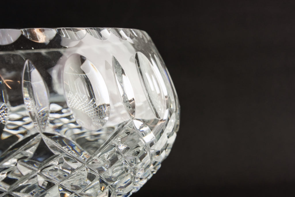 Edinburgh Crystal glass bowl