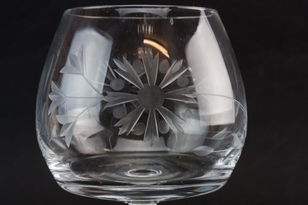 2 large whisky glasses