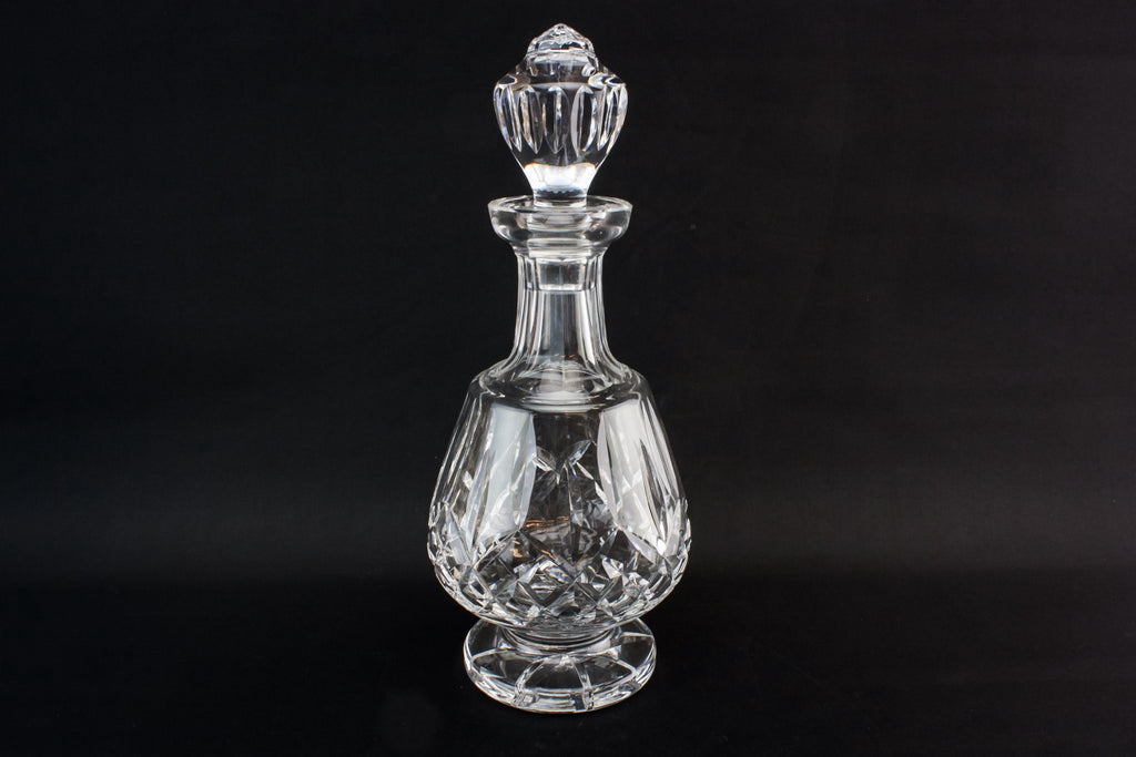Port cut glass decanter