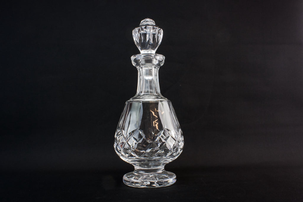 Port cut glass decanter