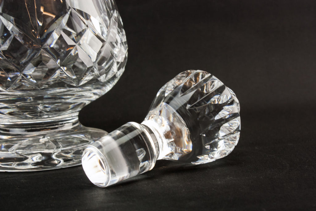 Port cut glass decanter