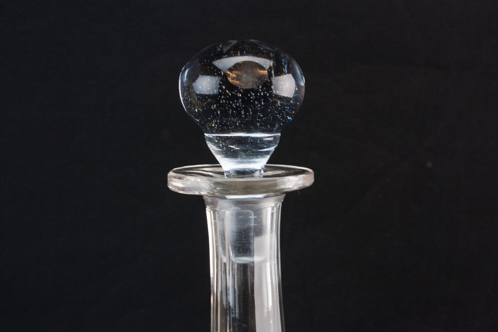 Port cut glass decanter